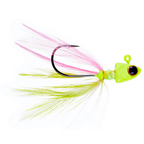 6th Sense Pluck Hair Jigs 1/8oz 3-pk