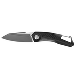 Kershaw Reverb Drop Point Steel Knife with PVD Coating - 6-1/10" Overall Length