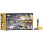 Federal Premium Gold Medal Target 22 LR Ammo 40gr LRN Brick of 500