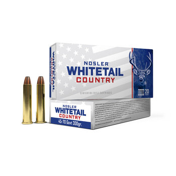 Nosler Whitetail Country 45-70 300gr Ammunition