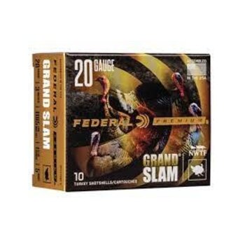 Federal Grand Slam 20ga Turkey 1 5/16oz #5, 10 shells.