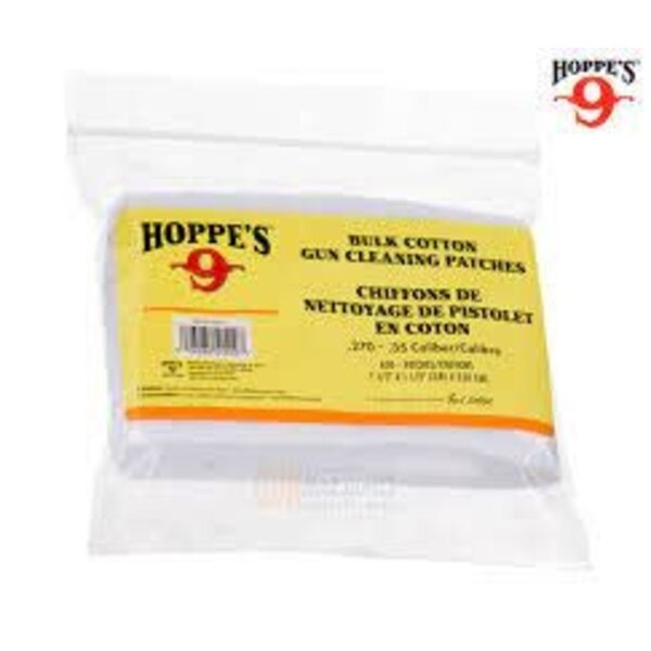 Hoppe's Cleaning Patches .270 to .35 Caliber, Bulk 650 Pack #1203s