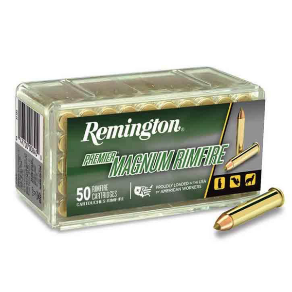 Remington Remington Premier Ammo 17 HMR 17gr Accutip-V Boat Tail 50 Rounds