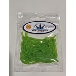 North Shore Tackle Trout Worm's 2" Neon Green