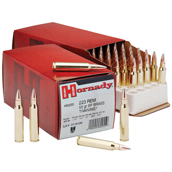 Hornady Hornady Custom Rifle Ammo 223 REM, SP, 55 Grains, 3240 fps Bxo of 50