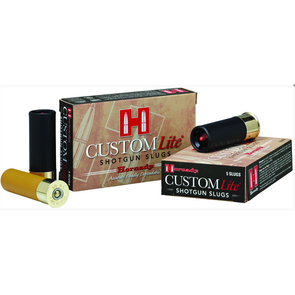 Hornady Custom Lite 20 GA, 2-3/4 in  250gr SST 1600 fps Slugs