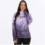 FXR  Women's Derby Undertow Air UPF PO Hoodie Lavender Grape