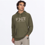 FXR Men's Navigator UPF PO Hoodie Moss/Army Drift Camo