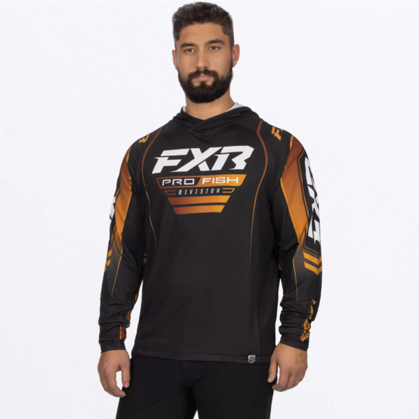 FXR FXR Men's Tournament Air UPF PO Hoodie Black/Kash