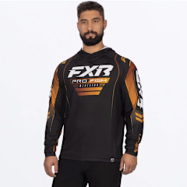 FXR FXR Men's Tournament Air UPF PO Hoodie Black/Kash