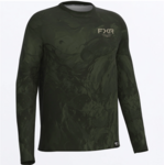 FXR FXR Men's Big Treble Air UPF  Longsleeve Army Undertow Bass