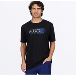 FXR FXR Men's Action Premium T-Shirt Black/Cobalt