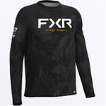 FXR Men's Derby Undertow Air UPF Longsleeve Black/Kash