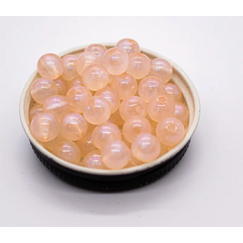 Bounty Tackle Acrylic Bead 8mm Prism Orange