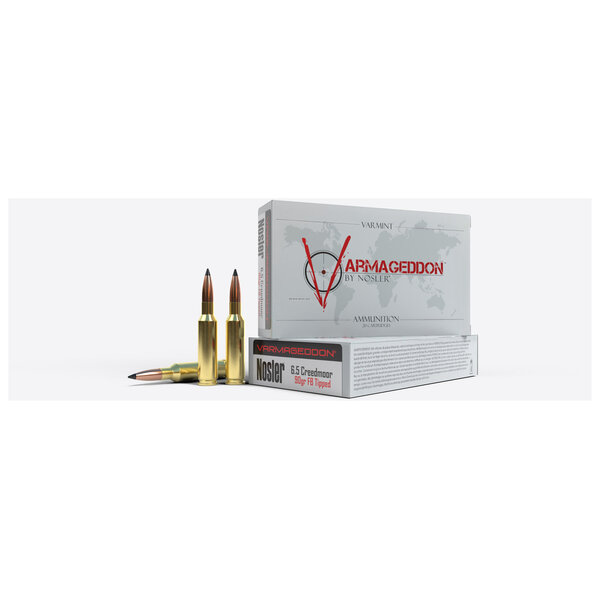 Nosler 6.5 Creed 90gr FB Varmageddon Rifle Ammo