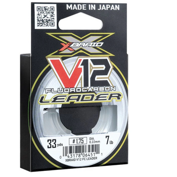 Daiwa XBraid V12 Fluorocarbon Leader 33yds