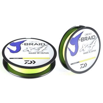 Daiwa J-Braid X4 10lb Yellow 150yd