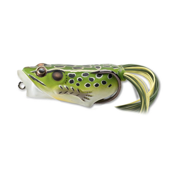 Live Target Hollow Body Frog Popper  2" 3/8oz