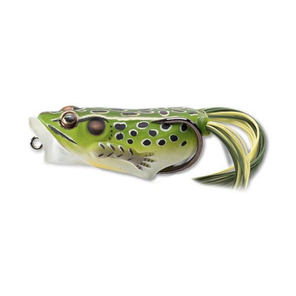 Live Target Hollow Body Frog Popper  2" 3/8oz