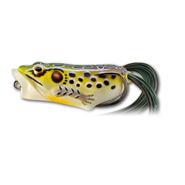 Live Target Hollow Body Frog Popper  2" 3/8oz