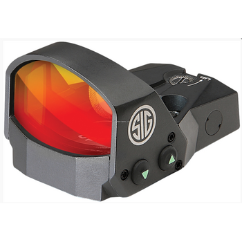 Sig Sauer SOR11000 Romeo1 Reflex Sight, 1X30MM, 3 MOA Red Dot, 1.0 MOA Adj, Black