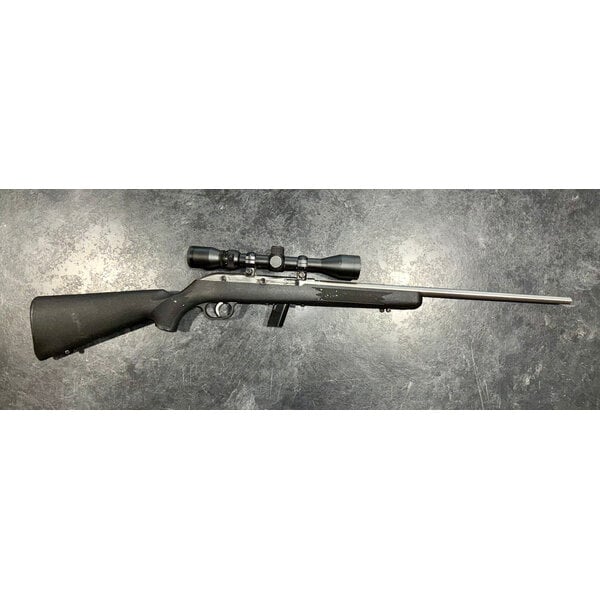 Savage Model 64 22 LR Stainless Semi w/Weaver 3-9 Scope