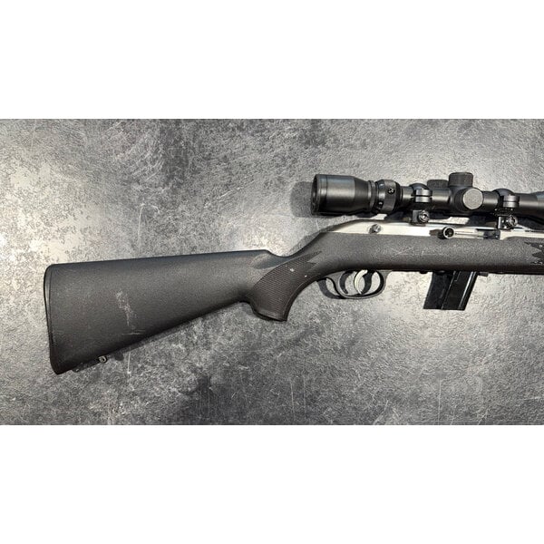 Savage Model 64 22 LR Stainless Semi w/Weaver 3-9 Scope