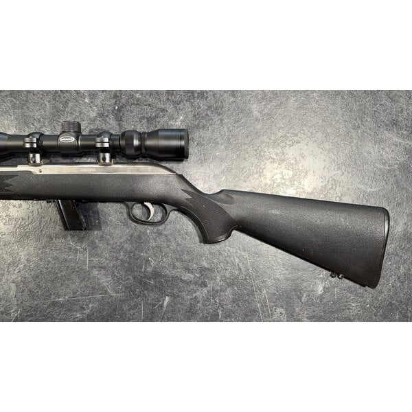 Savage Model 64 22 LR Stainless Semi w/Weaver 3-9 Scope
