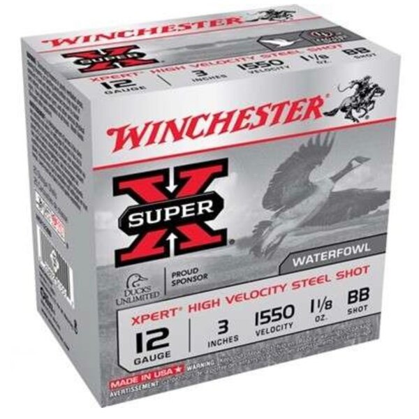 Winchester Expert High Velocity Steel 12ga 3" 1 1/8OZ BB