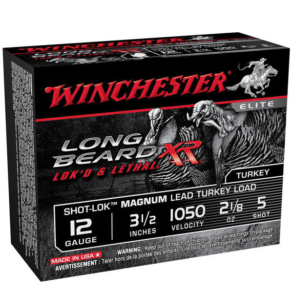 Winchester Winchester Long Beard XR, 12 Ga, 3-1/2", 2-1/8 Oz, Number 5 Shot