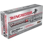 Winchester Varmint-X Ammo, 22-250 55gr Polymer Tip 20rds
