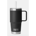 Yeti Rambler 739mL Straw Mug w/Straw Lid.