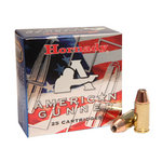 Hornady American Gunner Ammunition: 9mm +P, 124 gr, XTP, 1175 fps