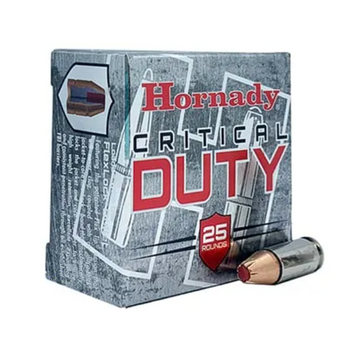 Hornady Critical Duty 9mm +P 124gr. FlexLock 25rds