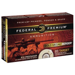 Federal Gold Medal Berger 6.5 Creedmoor 130 Grain Ammunition