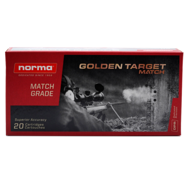 Norma Golden Target - 6.5 PRC, 143gr, GTX, Box of 20