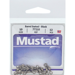 Mustad  Barrel Swivel Black