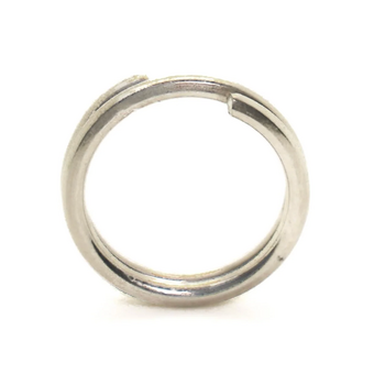 Mustad Nickel Round Split Ring