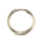 Mustad  Nickel Round Split Ring