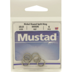 Mustad  Nickel Round Split Ring
