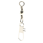 Mustad  Barrel Swivel w/Interlock Snap