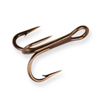 Mustad Bronze Treble Hook