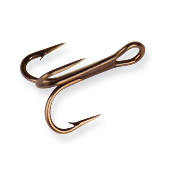 Mustad Bronze Treble Hook