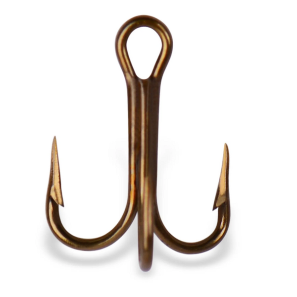 Mustad Bronze Treble Hook