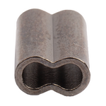 Mustad Double Barrel Crimp Sleeve- Black