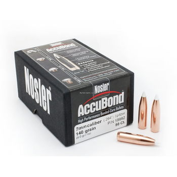 Nosler 59992 Accubond Rifle Bullets 7mm 140Gr .284 50Bx