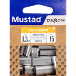 Mustad Oval Aluminum Sleeve