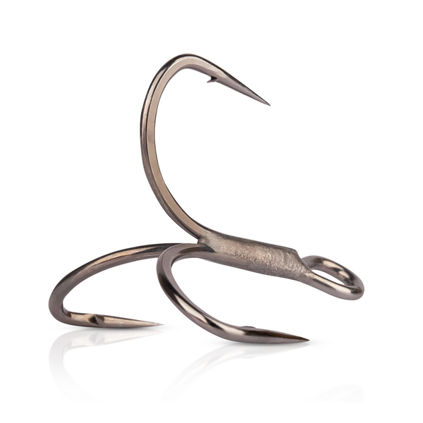 Mustad Alpha Point Inline Treble Grip Hook Short