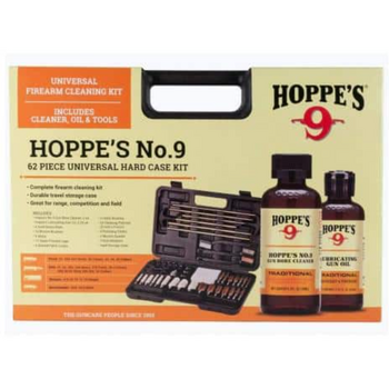 Hoppes 62pc Universal Cleaning Kit Including Cleaner, Oil & Tools