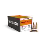 Nosler Ballistic Tip 22cal 55Gr Spitzer Varmint Bullets 100 Count